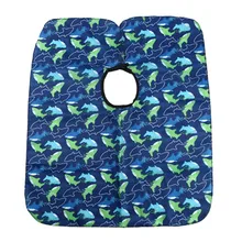 Горячая Распродажа, водонепроницаемая ткань для стрижки волос для детей, Профессиональная парикмахерская накидка, Парикмахерская