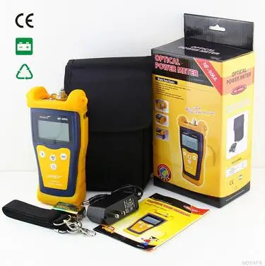 

Free Shipping ! NOYAFA NF-906C New Optical Power Meter 850, 1300, 1310, 1490, 1550, 1625NM and detecting range(dBm) -50 ~ +26