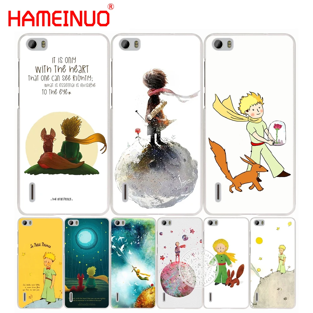 

HAMEINUO rose the little prince with fox phone Cover Case for huawei honor 3C 4A 4X 4C 5X 6 7 8 Y3 Y5 Y6 2 II Y560 Y7 2017