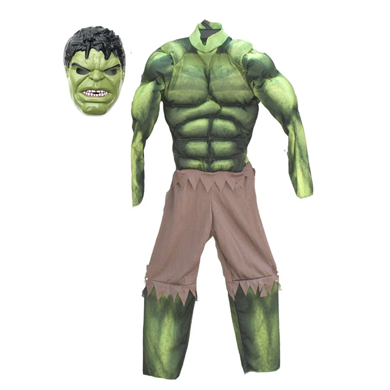أطفال بنين الأخضر incredible hulk تأثيري الملابس مجموعة أطفال بنين الأخضر incredible hulk تأثيري الملابس مجموعة