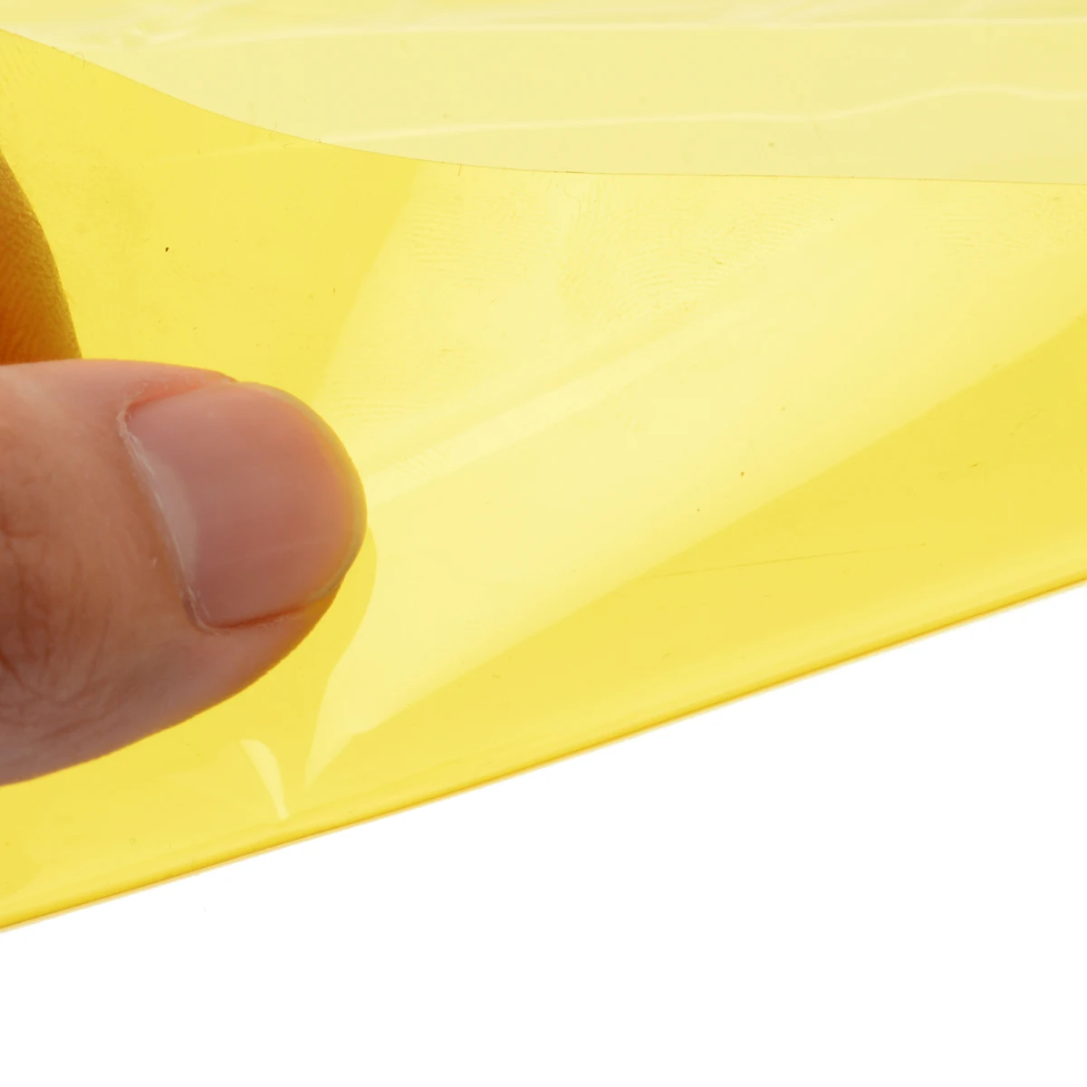 1 Roll 60x30CM Yellow Auto Car Headlight Taillight Tint Vinyl Smoke Film Sheet Sticker Car Styling Decorative Accessories