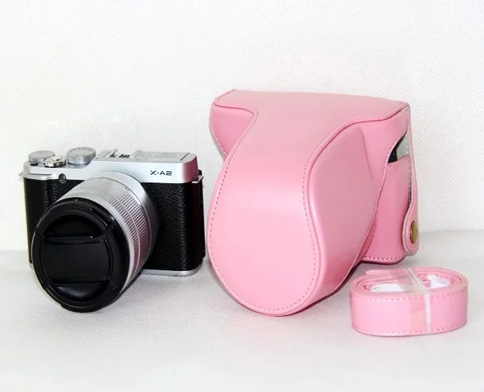 Чехол для камеры FujiFilm Fuji XA1 XM1 XA2 XM2 XA3 XA10|camera bag|leather camera bagvideo case |