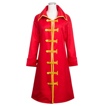 

Anime Monkey MD Luffy Cosplay Red Cloak Janpenes Anime Cosplay Costumes Unisex Cloak Coat Halloween Cosplay Costumes