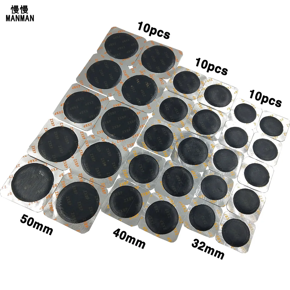 30Pcs/Set Universal Round Shape Tyre Repair Cold Patch Tire Repair Rubber Patch Tool For Car Motorcycle Multifunctional patch 30Pcs/Set Universal Round Shape Tyre Repair Cold Patch Tire Repair Rubber Patch Tool For Car Motorcycle Multifunctional patch