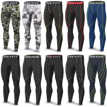 

New Edition TakeFive Men's Skin Tights Compression Base Under Layer Motion Long Pants