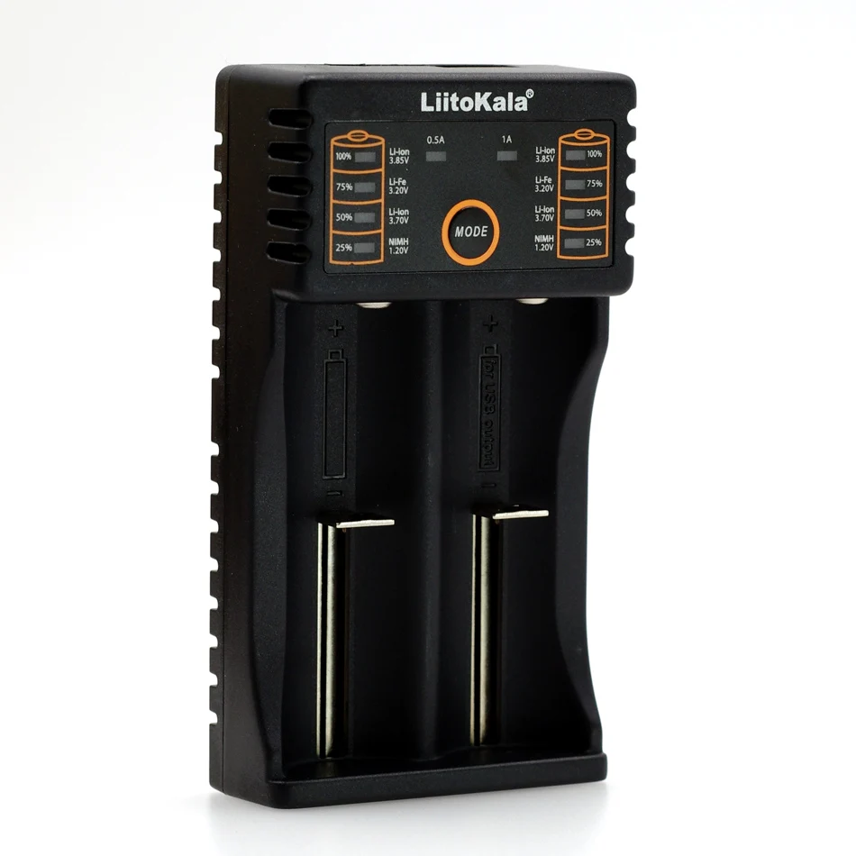 Liitokala Lii-202 Lii-402 100 18650 зарядное устройство 1,2 V 3,7 V 3,2 V 3,85 V AA/AAA 26650 16340 NiMH зарядное устройство+ штекер