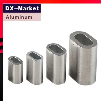 

2.5mm , 200pcs , aluminum wire rope ferrules wire sling wire clamp