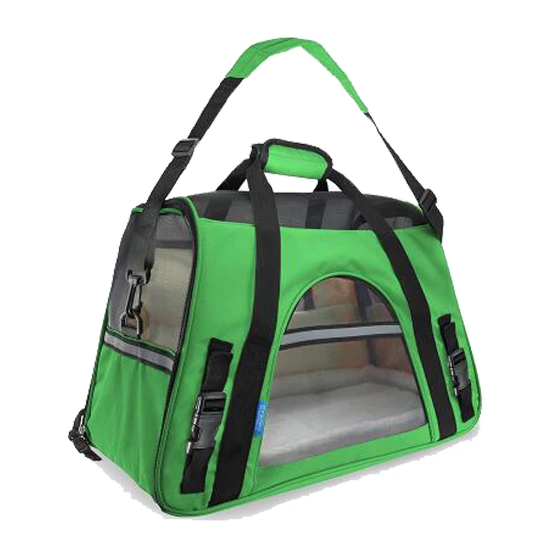 Portable Breathable Dog Cat Carrier Pet Backpack Cat Handbag Teddy