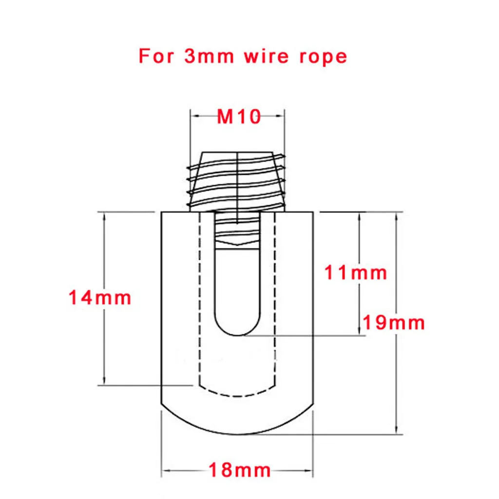 4 Pieces Stainless Steel 316 Marine Grade 3mm Wire Rope Cross Clips Trellis Green Wall System