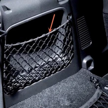 durable bag for storage Tuck Net String Bag Pocket For Benz Smart Fortwo 451 2009- Black Accessories rubber High elasticity