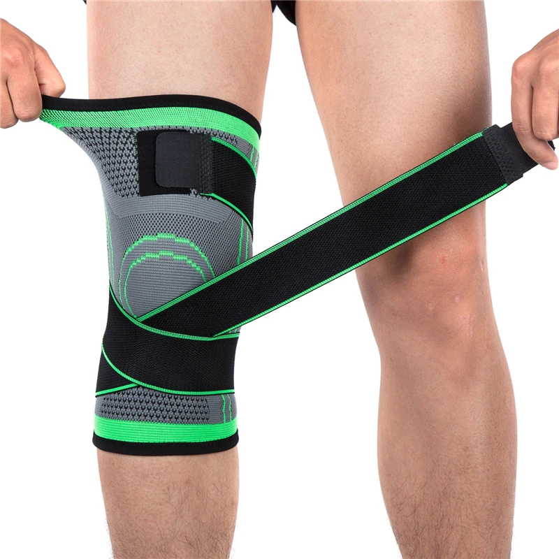

1PC 2019 Basketball Knee Brace Support Professional Protective Sports Knee Pad Breathable Bandage Knee sleeve for Tennis