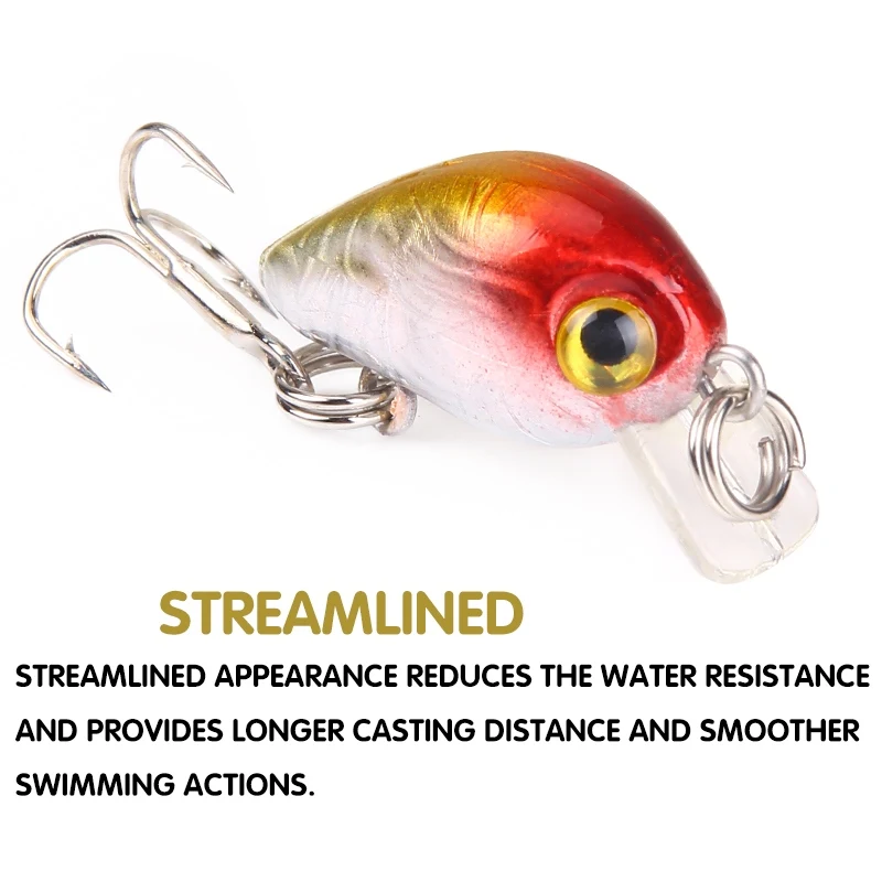 Рыболовная приманка SEAPESCA Mini Minnow 30 мм 1 5 г искусственная жесткая японская Topwater