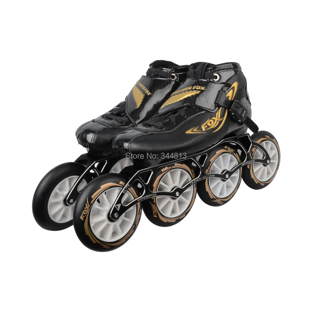 Professional Carbon Fiber Speed Skate Shoes Adults/Child Roller Skates