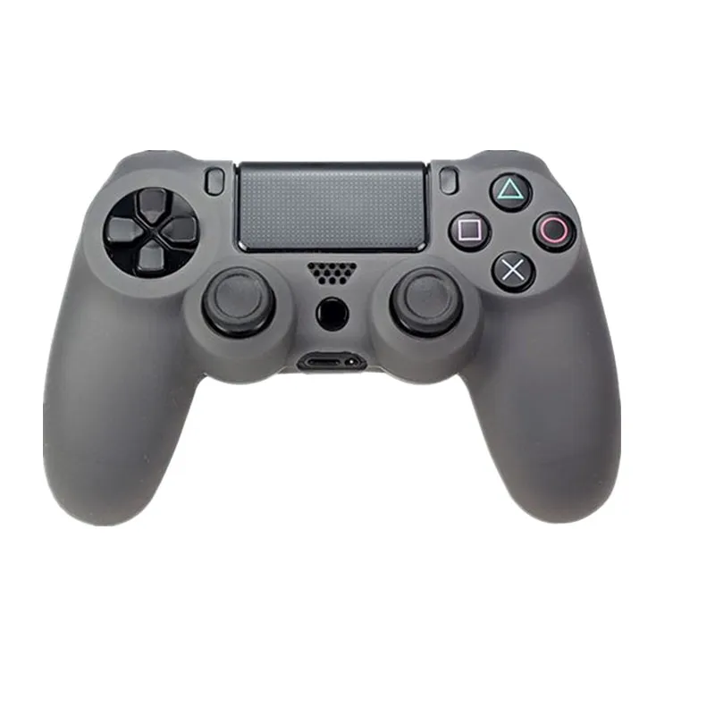 

2017 New Arrival Silicone Rubber Skin Case Gel Protective Cover Protective Case for Playstation 4 for PS4 Controller Hot Jan4