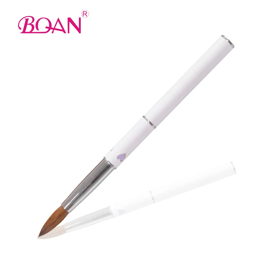 Buy Free Shipping Colorful 20 Metal Acrylic Brushes with Kolinsky Nail Brush