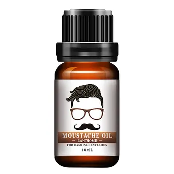 

1pc Men Natural Organic Styling Moustache Oil Moisturizing Smoothing Dashing Gentlemen Beard Oil Face Hair Care Top Quality
