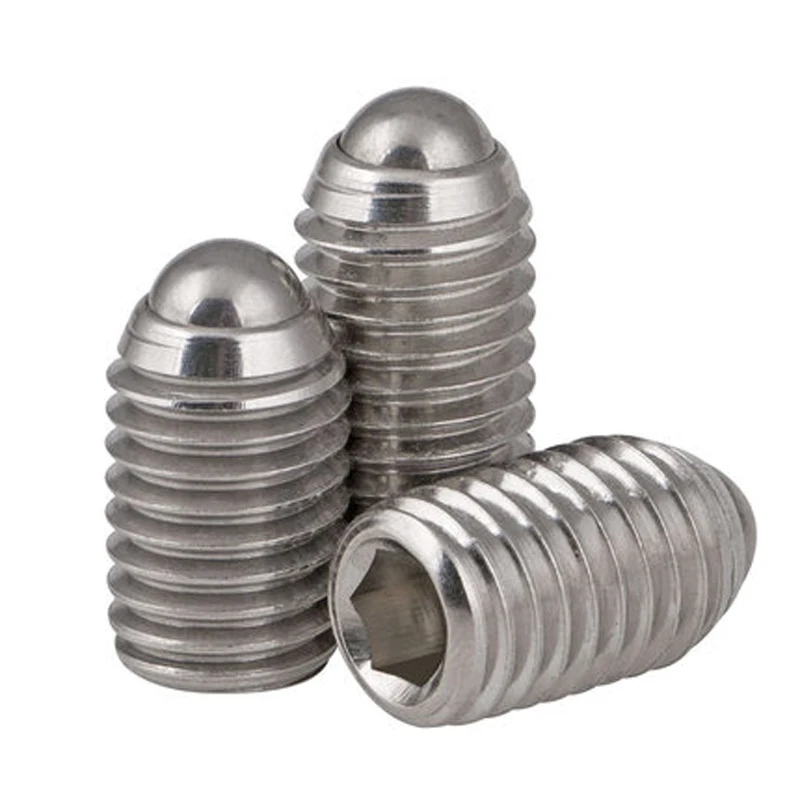 M3 M4 M5 Spring Hex Socket Ball Point Grub Set Screws Stainless Steel