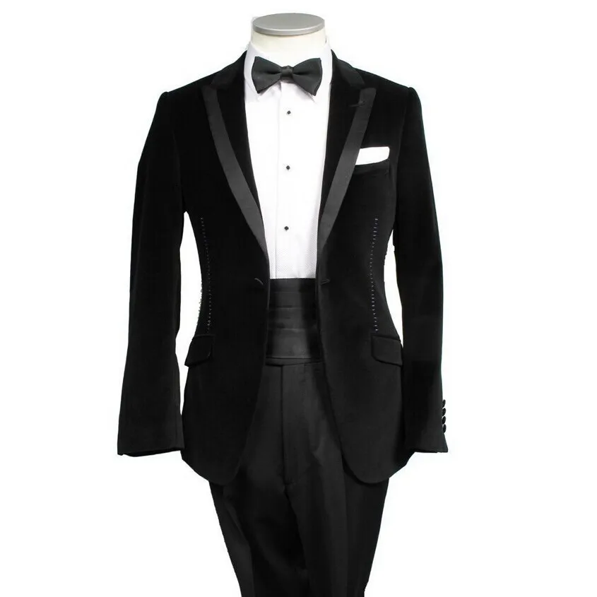Western Pop Suits Jacket Wedding Coat Suit Groom Tuxedo
