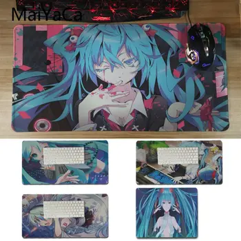 

MaiYaCa New Design Hatsune Miku Anime Beautiful Anime Mouse Mat Mouse Keyboards Mat Mousepad for boyfriend Gift
