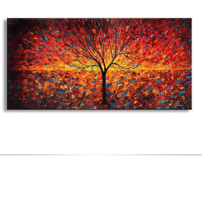 Ручной работы живопись маслом на холсте современный 100% Best Art цветок масло