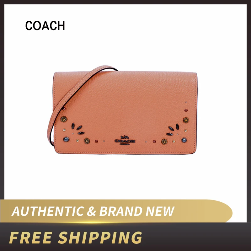 

COACH FOLDOVER CROSSBODY CLUTCH BAG 30428