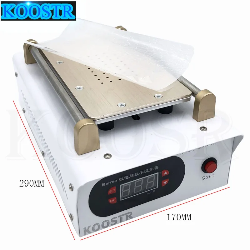 

New version 220V/200W Built-in Vacuum Pump Mobile Phone LCD Touch Screen Separator Machine Max 7-inch Lens Glass Repair