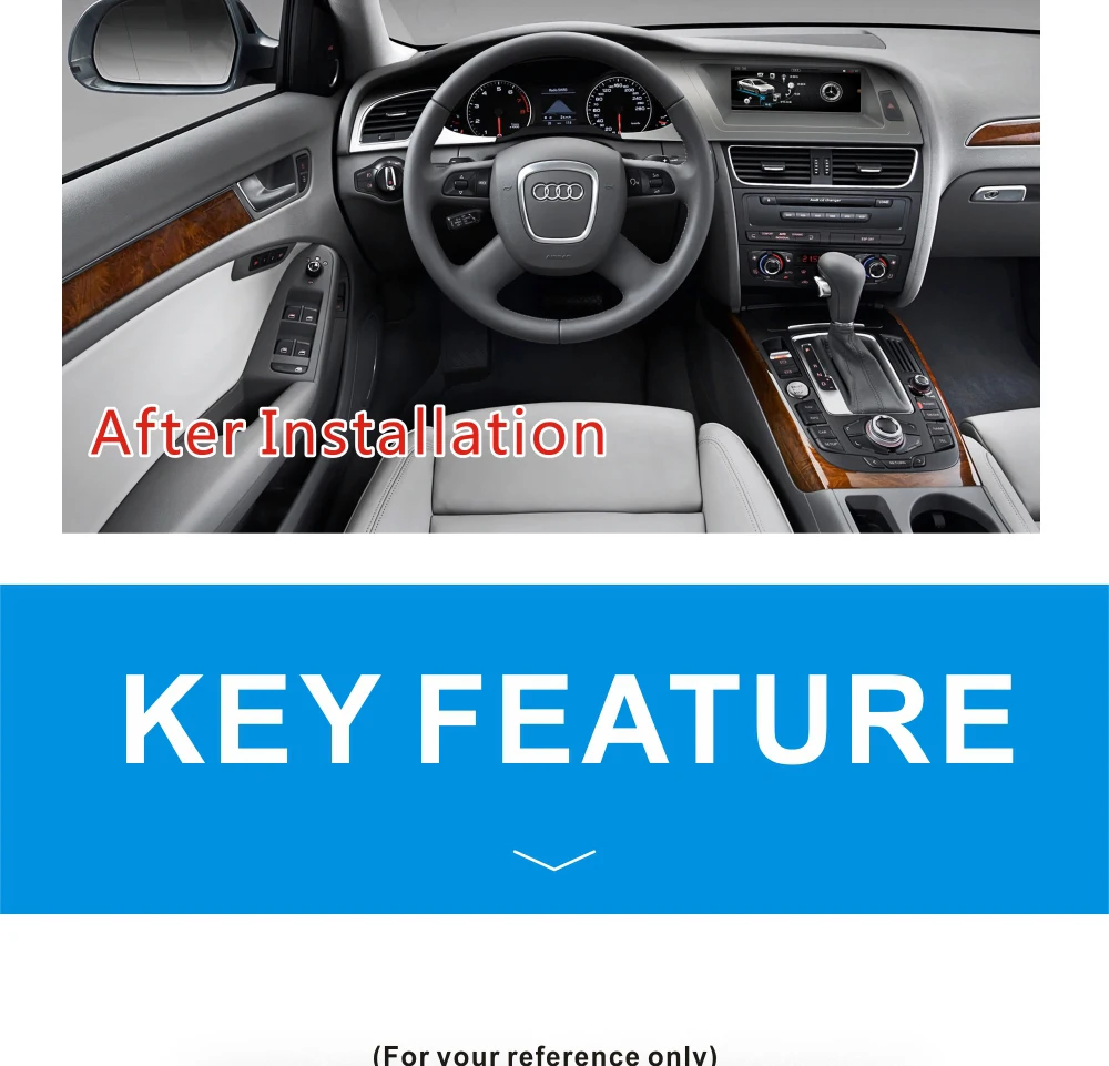 2 plus 32g Merrway 2009 2012 8.8 para Audi Mmi Multimedia Navegação Dashboard Dvd Player Android7.1 a4 4 MERRWAY 2009 2012 8.8 ''para Audi MMI