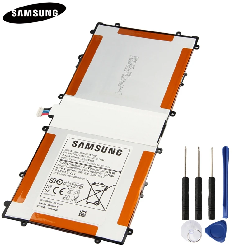 Аккумулятор для планшета SP3496A8H(1S2P) для samsung Google Nexus 10 GT-P8110 SP3496A8H HA32ARB 9000 мАч подлинный аккумулятор