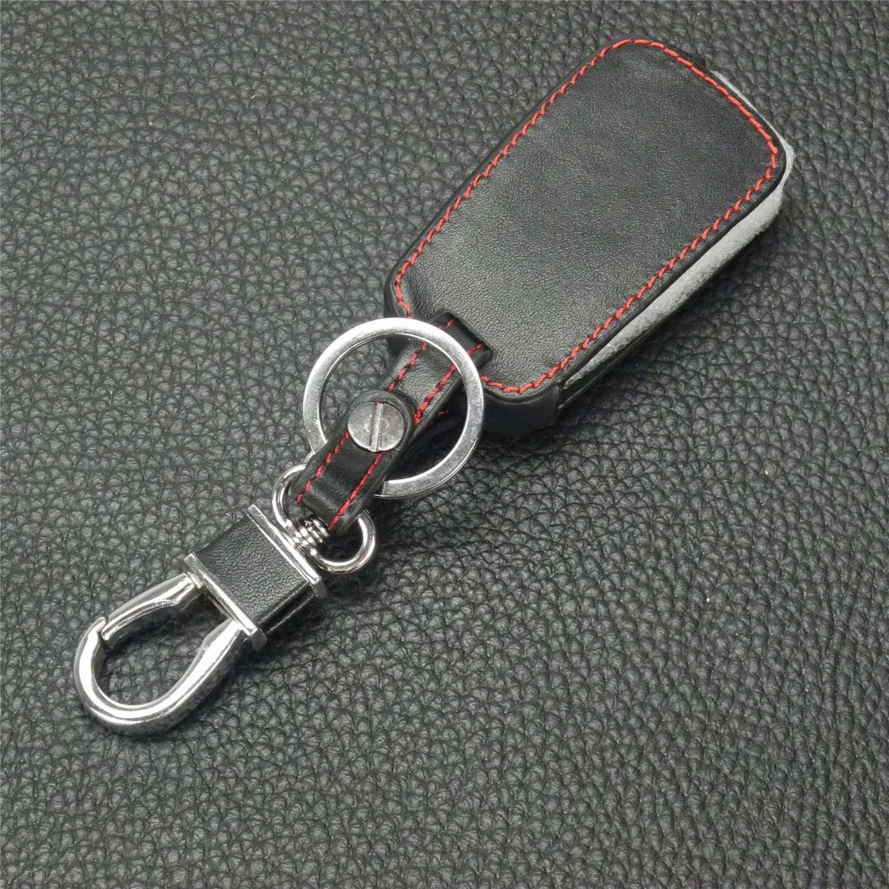 Jingyuqin кожаный чехол для ключей Vauxhall/Opel/Astra H/Corsa D/Vectra C/Zafira 3 кнопки без логотипа|opel key