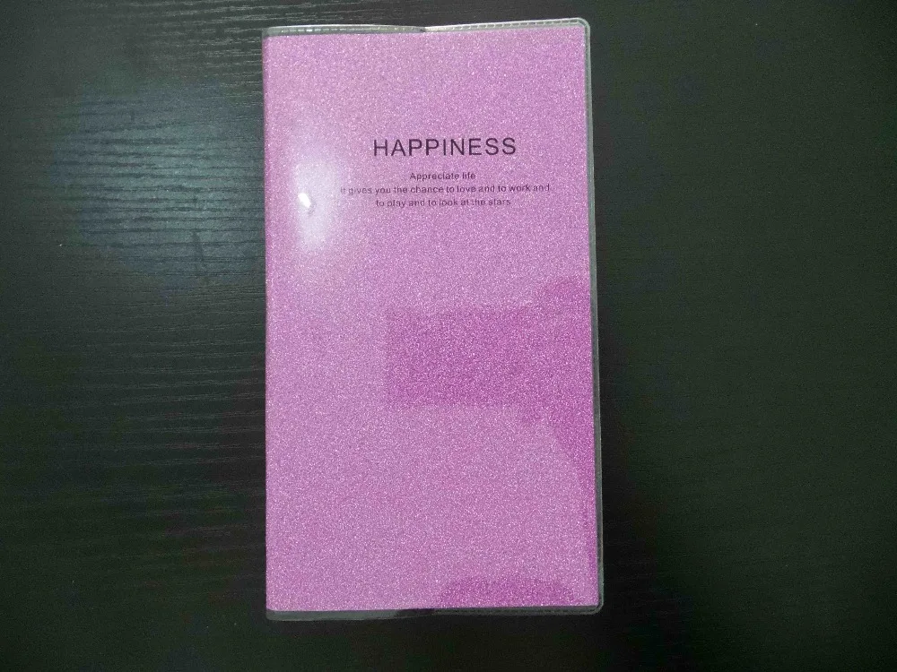 

New style Lovely fashionable pink color diary notebook school supplies office stationery notepad free shipping