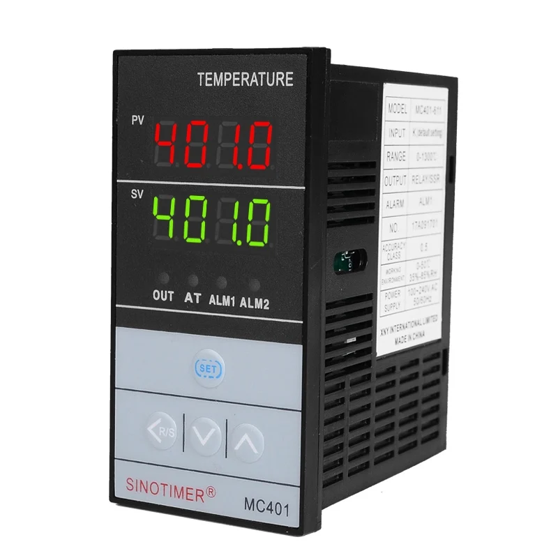 Temperature Controller Input PT100 K Thermocouple Digital PID SSR Relay Output for Heat Cool with Alarm Fahrenheit Short Shell Temperature Controller Input PT100 K Thermocouple Digital PID SSR Relay Output for Heat Cool with Alarm Fahrenheit Short Shell