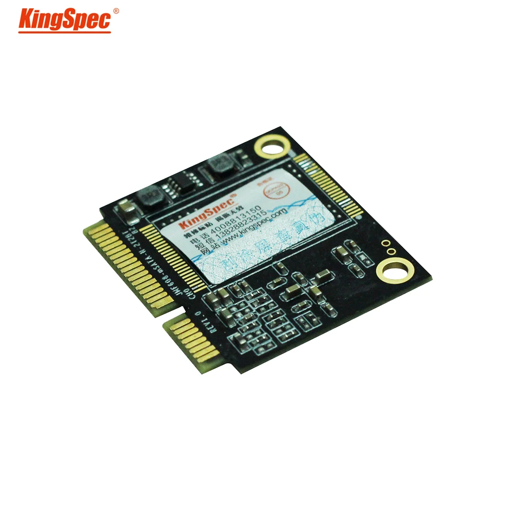 ACSC2M032mSH Kingspec mini pcie Half mSATA SSD 32 ГБ SATA II/III модуль ssd твердотельный жесткий диск msata для ноутбуков планшетных ПК