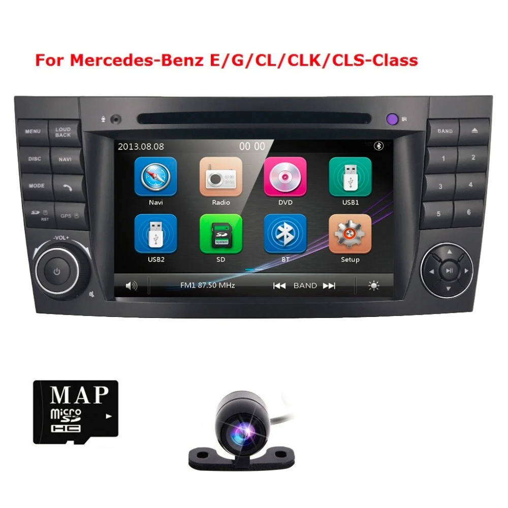 Емкостный сенсорный Экран автомобильный DVD gps для Mercedes/Benz E-Class W211 cls-класса W219 G-Class