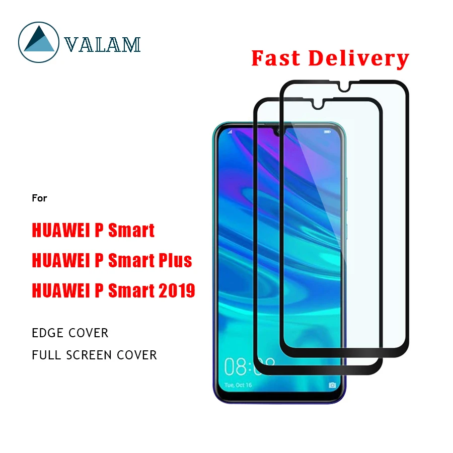 

VALAM Tempered Glass Screen Protector For Huawei P smart Z 2019 Full Cover Glass For huawei P smart 2019 plus Z protective glass