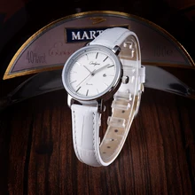 Onlyou Lover’s Watch Wrist Watches For Women Men Leather Quartz Watch with Calendar Waterproof Men’s Stylish Watch Gifts 81019