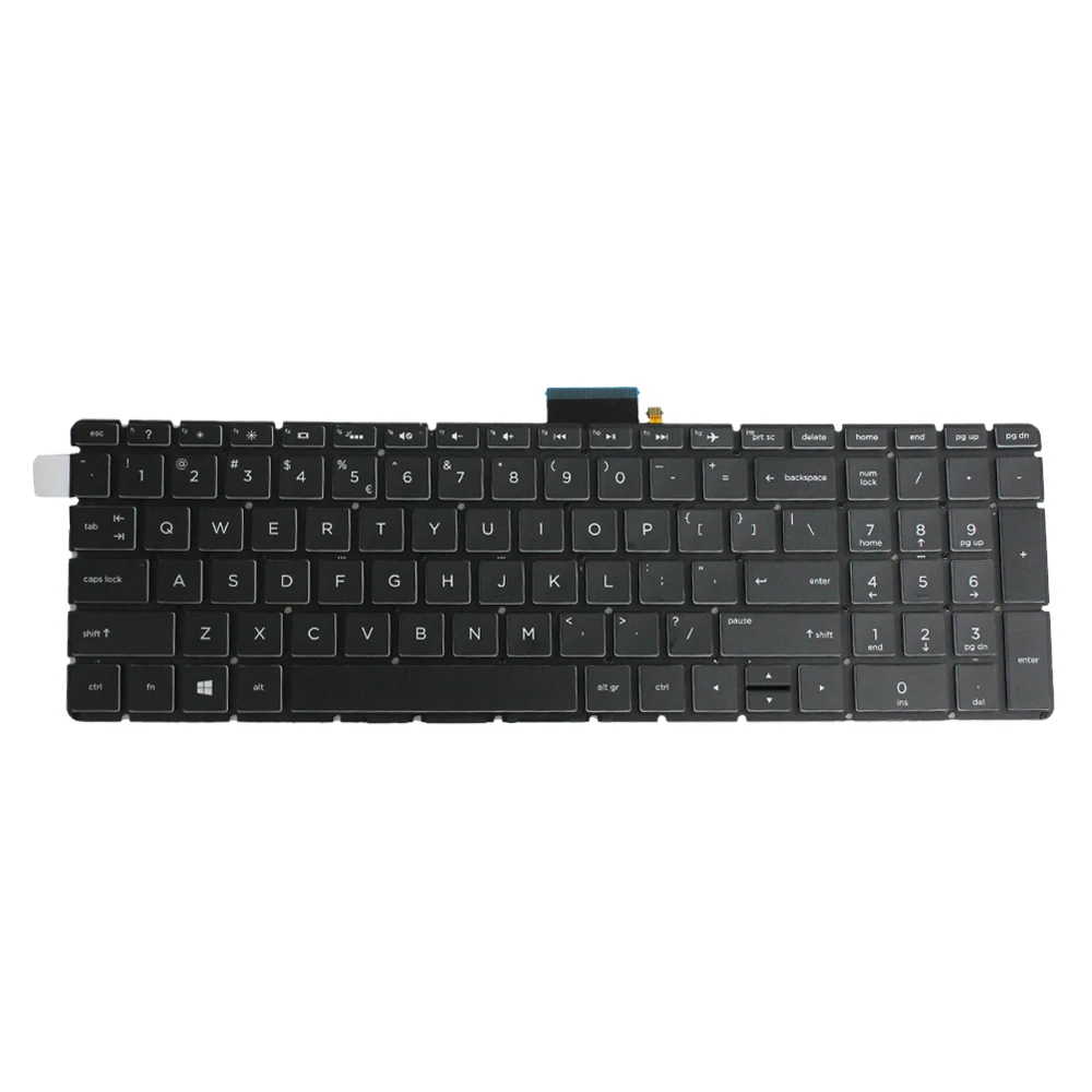 

Keyboard W/Backlight For HP 15-CC Series 15-cc050wm 15-cc563ST 15-cc152od 15-cc004ur Black Keyboard