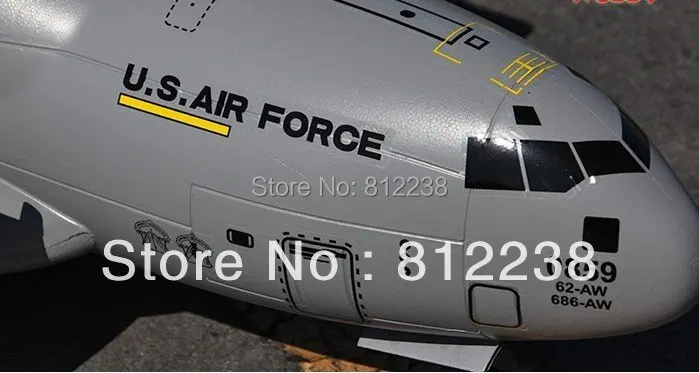 Boeing C17 PNP самолет RTF Globemaster III rc воздуховод вентилятор хобби грузовой транспорт