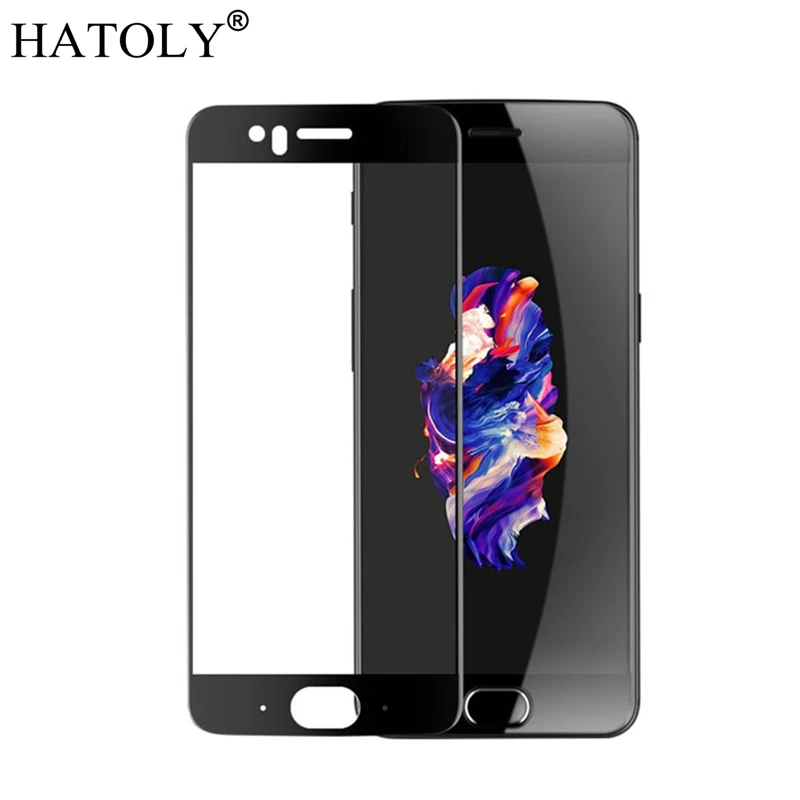 

2PCS Tempered Glass For Oneplus 5 Screen Protector One Plus 5 Full Cover for Oneplus 5 A5000 3D Curved Edge Film HATOLY