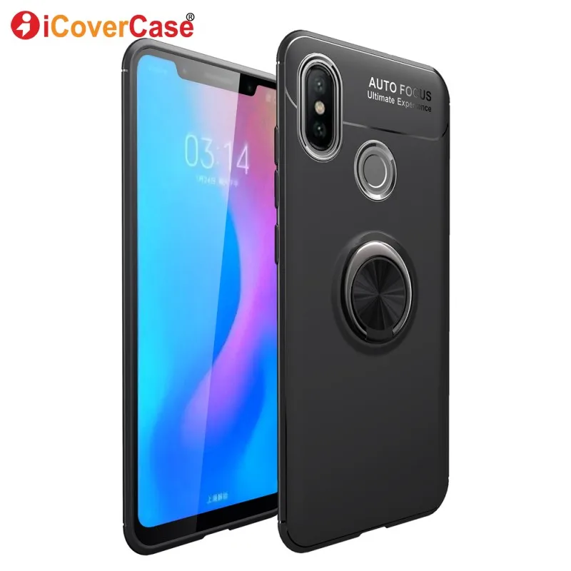 Чехол с магнитным кольцом для Huawei Honor 8X Max 8xmax мягкий силиконовый чехол Honor8X чехлы