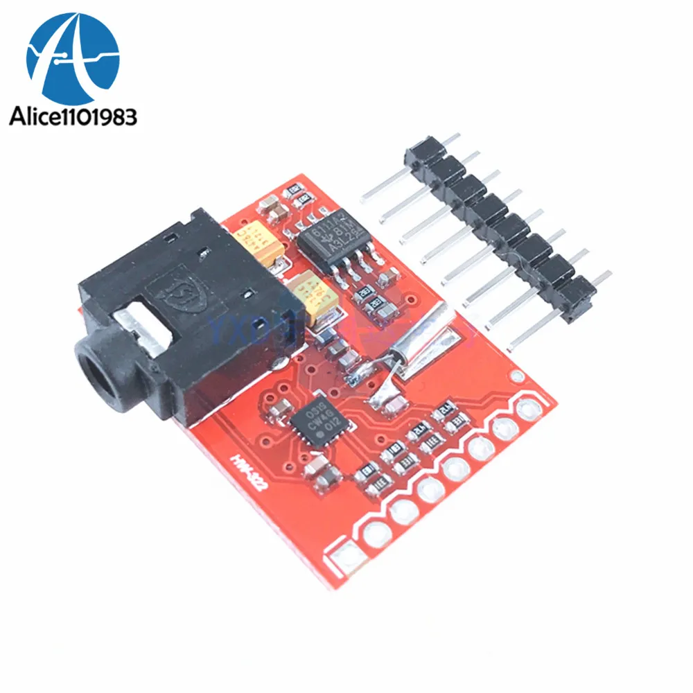 

Si4703 Breakout Board FM RDS Tuner Digital Radio Broadcast Data Processing Module FM Radio Breakout Board Module For Arduino AVR