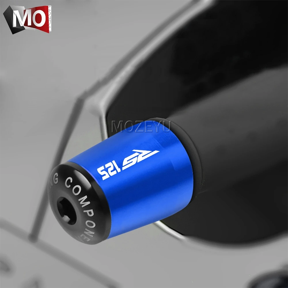 Мотоцикл 7/8 &quot22 мм руль ручки Торцевая Крышка для Aprilia RS125 RS 125 1996 2005 1997 1998 1999 2000 2001