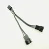 4-контактный Fan кабель PWM 1-2 way 4-контактный 3-контактный удлинитель питания 4 P кулер порт мультипликатор мама-папа Вентилятор охлаждения кабел... ► Фото 1/6
