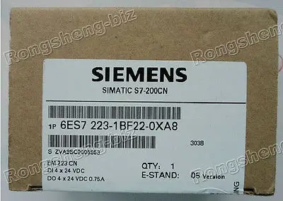 

DHL/EMS 4 sets NEW for Original PLC expansion unit 6ES7 223-1BF22-0XA8 6ES7223-1BF22-0XA8