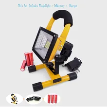 Перезаряжаемая портативная 30 Вт Светодиодная лампа для кемпинга светодиодный прожектор exterieur Светодиодная лампа для улицы faretto led esterno