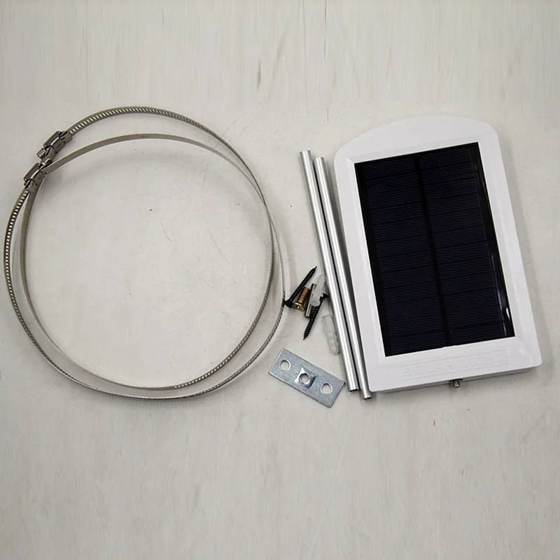 

Solar Power Panel Lamp LED Outdoor Street Wall Street Lamp Induction Light with Mount stick Screws & Mount panel Waterproof IP67