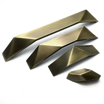 

Best selling Antique Zinc Alloy kitchen cabinet door handle Wardrobe Cupboard for Furniture knobs Hardware handle replace