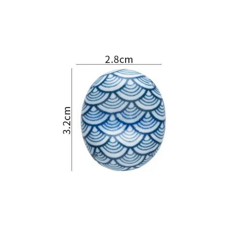 1 шт. керамический держатель для палочек для еды держатель палочек для еды коврик палочки для еды уход Мода кухонная посуда - Цвет: D