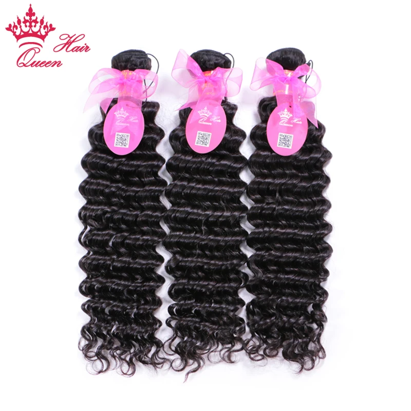 Queen Hair Products Wholesale Price Brazilian Deep Wave Bundles10pcs Lot 100% Human Hair Bundles Fast Free Shipping Virgin Hair