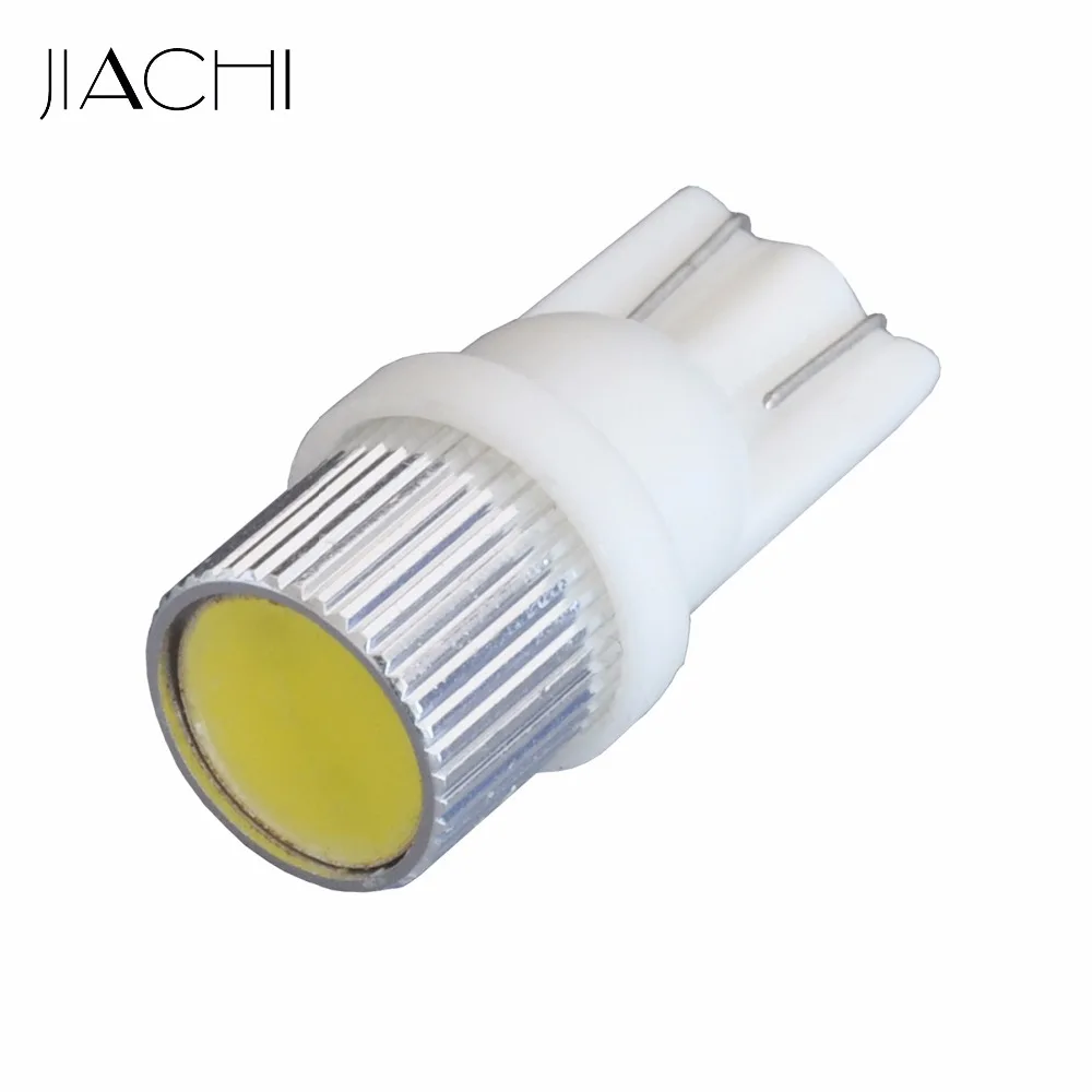 JIACHI 10 шт./лот T10 пинбол светодиодные лампы 2825 W5W 5W5 194 168 1W Высокая Мощность LED авто