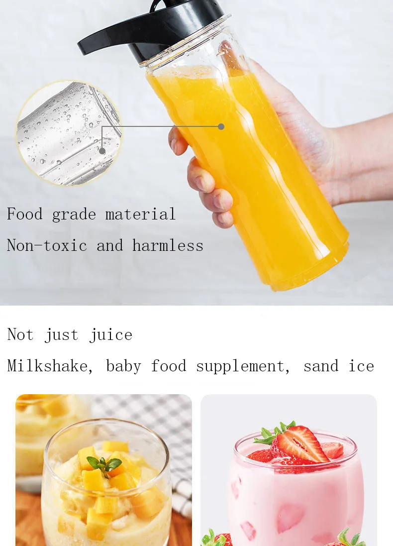 Коммерческий блендер миксер профессиональный процессор японский лопасти льда экструдер смузи машина exprimidor de naranja соковыжималка